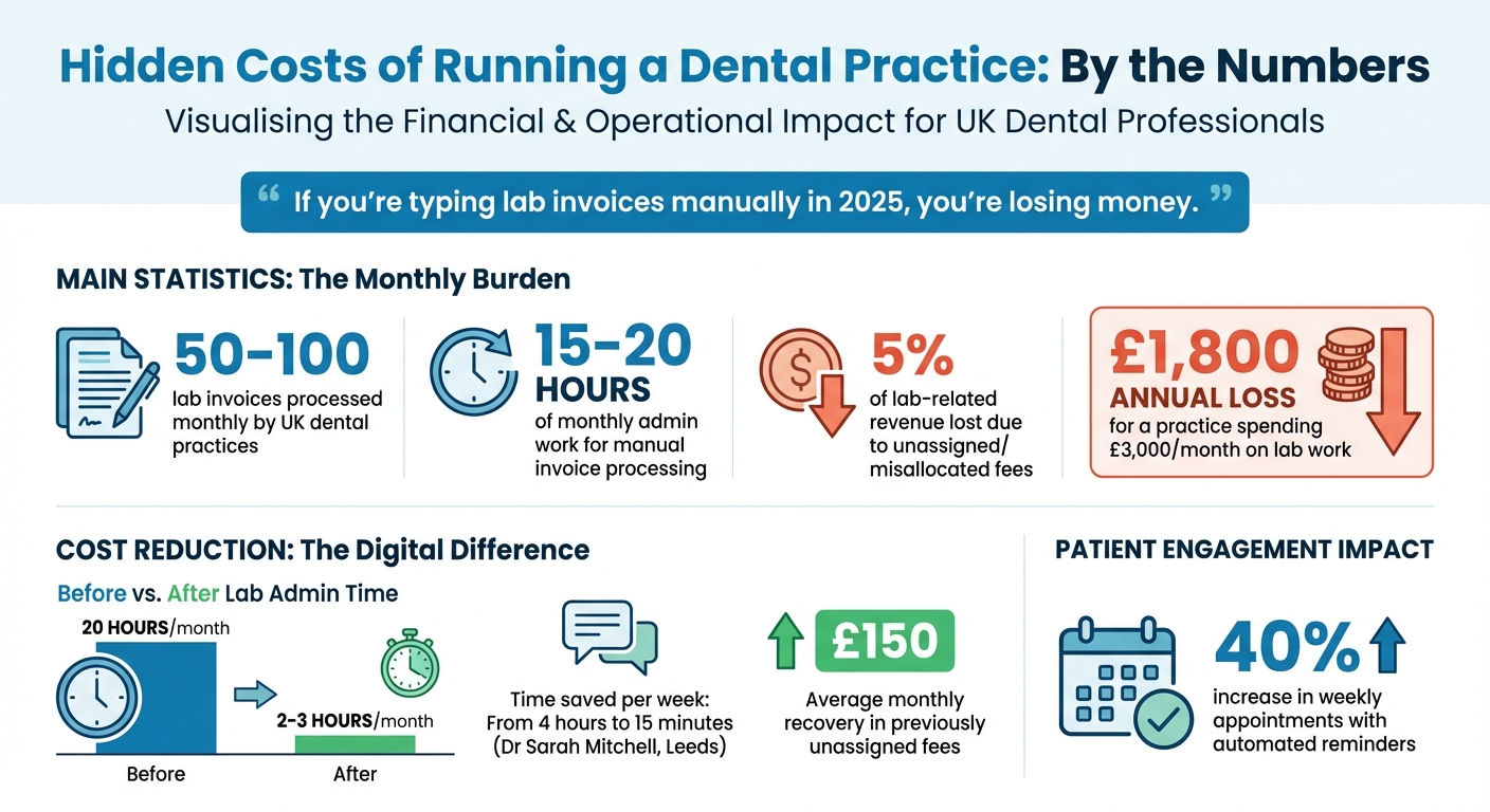 Hidden Costs Impact on Dental Practices: Key Statistics and Savings