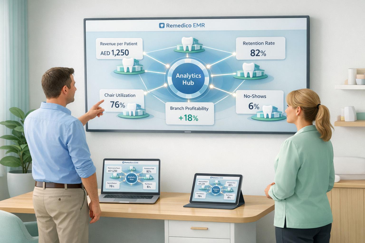 Multi-Branch Dental Analytics: What to Track