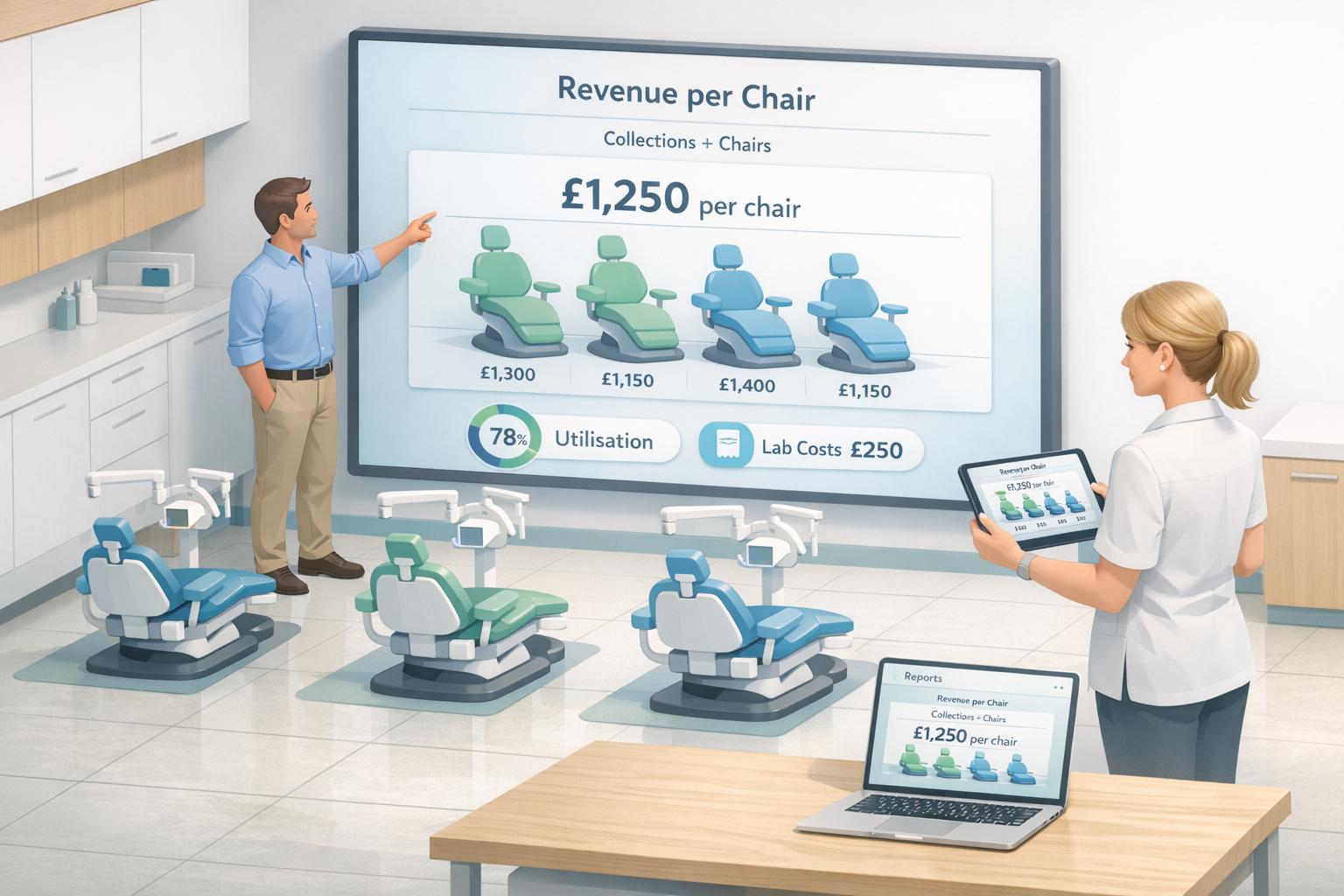 Revenue Per Chair Dental Practice: How to Calculate It Cover Image
