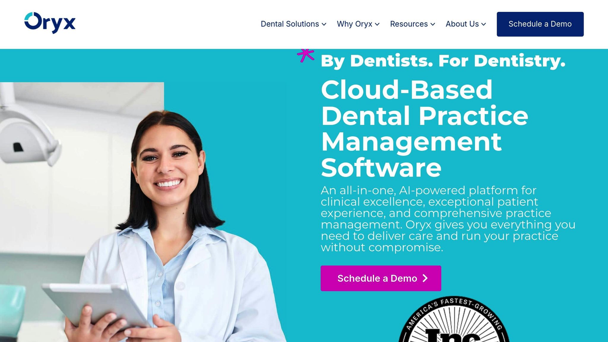 Oryx Dental Software