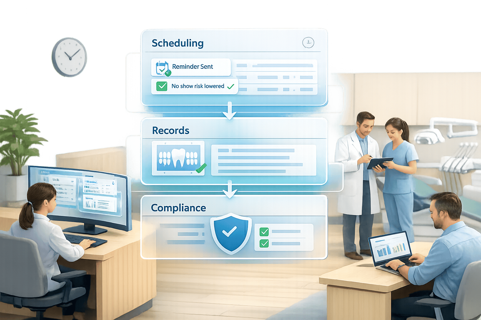 Digital Dental Practice Management: Improving Dental Workflow Efficiency Cover Image