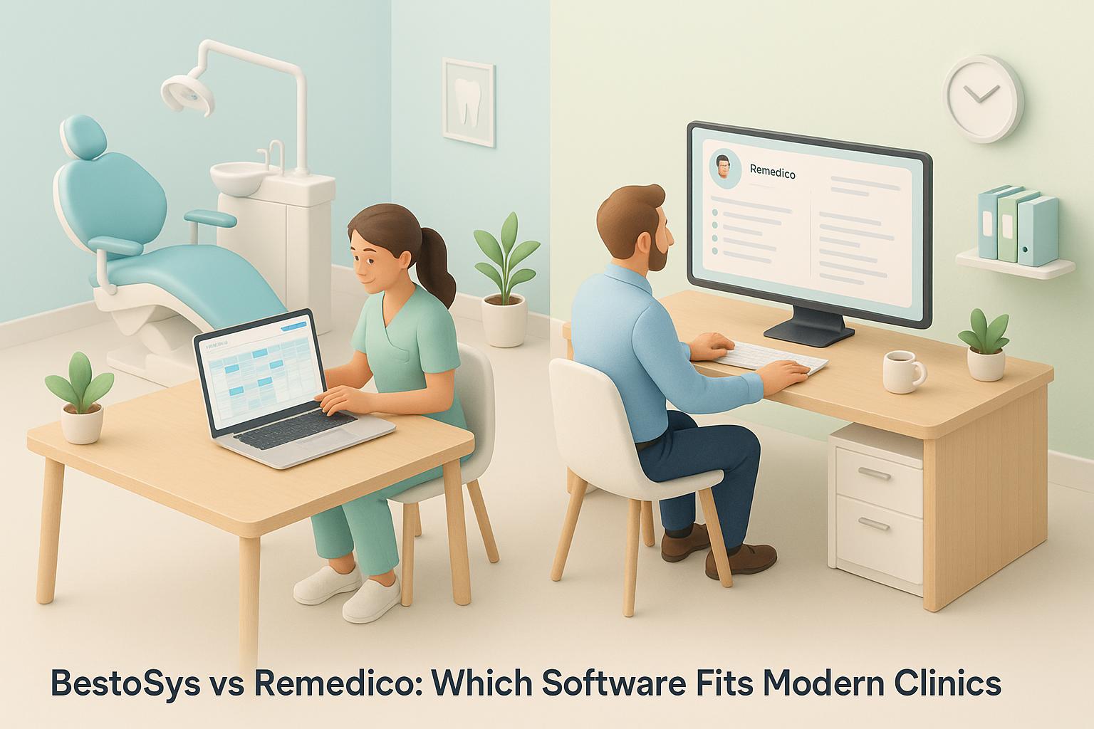 BestoSys vs Remedico: Which Software Fits Modern Clinics Better? Cover Image